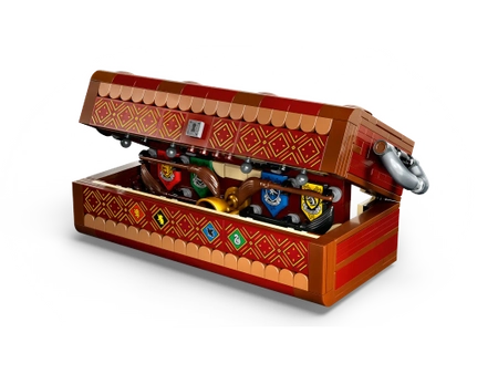 Klocki Lego Harry Potter 76416 Quidditch - Kufer, 599 elementów, boisko do quidditcha, 4 figurki, oryginalne klocki, zestaw z filmu, wiek dziecka 9 lat+