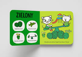 Kicia Kocia, książeczka całokartonowa, Kicia Kocia i Nunuś Kolory, Media Rodzina, dla dzieci od 2 lat