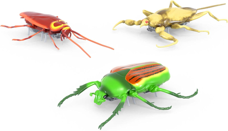 Hexbug nano Real Bugs, mikro roboty, 3-pak, 3szt. Insekty Owady na baterie, poruszają się samodzielnie, wiek 3+