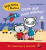 Książka całokartonowa z otwieranymi okienkami Kicia Kocia i Nunuś. Gdzie jest moja walizka?