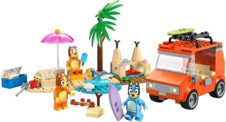 Klocki Lego Bluey 11202 Blue i rodzinna wycieczka samochodem, 133 el. wiek dzieci 4+