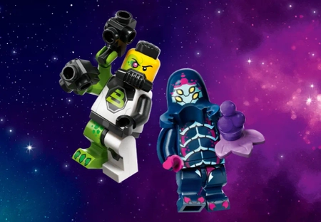 Klocki Lego Minifigures 71046 Kosmos, jedna mini figurka w zestawie, 26 seria, 12 różnych figurek do zebrania, zabawka dla dzieci w wieku 5 lat+