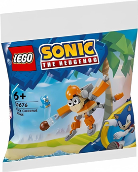 Klocki Lego Sonic the Hedgehog 30676 Kiki I kokosowy atak, 42 elementy, wiek dziecka 6+