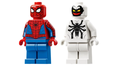 Klocki Lego Marvel Super Heroes 76308 Mech Spider-Mana kontra Anti-Venom, 107 el. w tym 2 minifigurki