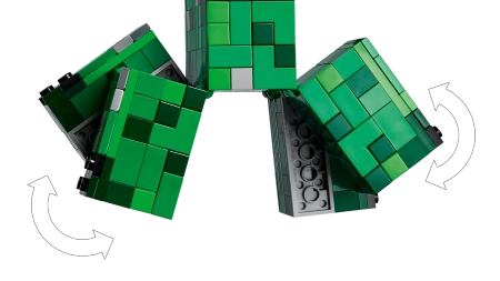 Lego Minecraft 21276 Creeper, 665 elementów, dla dzieci w wieku 10 lat+