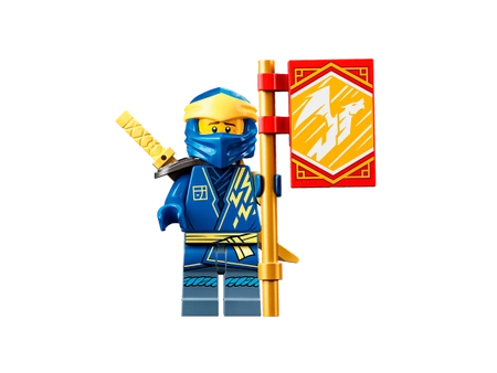 Klocki Lego Ninjago 71760 Smok gromu Jaya EVO, 140 el., w zestawie 2 figurki, klocki oryginalne, szybka wysyłka, wiek dziecka 6+