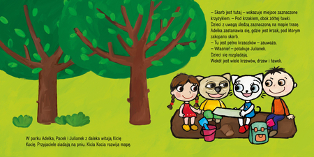 Kicia Kocia Wyprawa po Skarb – Książka dla Dzieci Anita Głowińska Nowość 2025