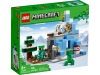 Klocki Lego Minecraft 21243 Ośnieżone szczyty, 304 elementy, oryginalne, idealne jako prezent dla dzieci 8+