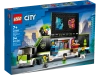 Klocki Lego City 60388 Ciężarówka na turniej gier, 344 elementy, dla dzieci 7+, oryginalne, idealne jako prezent