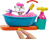 Mattel, Ulica Dalmatyńczyków 101, Kąpiel z bąbelkami, figurka piesek Dolly, wanna z akcesoriami, zestaw prezentowy, 5+