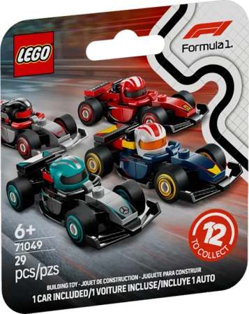 LEGO 71049 Kolekcjonerski Bolid F1 | Sauber Limitowana Edycja dla Fanów Formuły 1