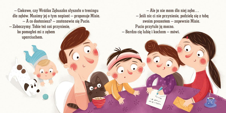 Pucio i Wróżka Zębuszka Książka Marta Galewska-Kustra Nasza Księgarnia 3+ Nowość