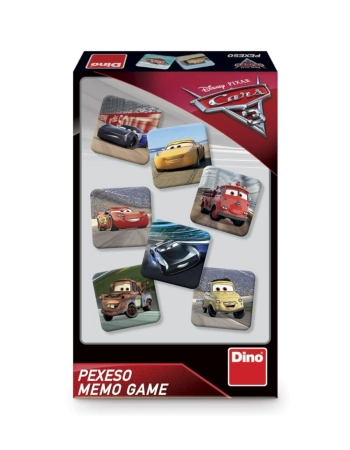 Disney Pixar, Auta Cars, Gra pamięciowa dla dzieci Memory Pexeso