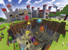 Minecraft, Puzzle Zamek i podziemia, 300 el., 49 x 36 cm, dla dzieci w wieku 9+