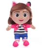 DreamWorks Koci Domek Gabi, Maskotka pluszowa dziewczynka Gabi, główna bohaterka, zabawka z bajki, wys. ok. 23 cm w pozycji siedzącej, bardzo miły plusz, dla dzieci w wieku 0+