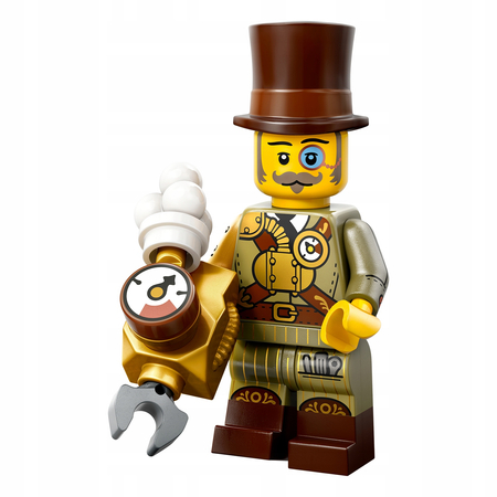 Klocki Lego Minifigures 71048 Figurka Wynalazca, 9 elementów, seria 27, wiek dziecka 5+