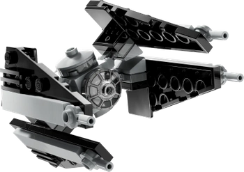 Klocki Lego Star Wars 30685 Mini model TIE Interceptor, 48 el. model myśliwca, wiek dziecka 6 lat+