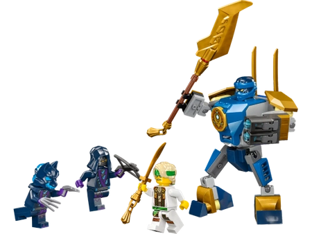 Klocki Lego Ninjago 71805 Powstanie Smoków Zestaw bitewny z mechem Jaya, 78 el. oryginalne klocki, wiek dziecka 6+