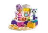 Klocki Lego Koci Domek Gabi 10786 Statek i spa Gabi i Syrenkotki, 88 elementów, mini figurki Gabi i Syrenkotka, scena z bajki, ciekawy prezent dla dziewczynek w wieku 4 lata+