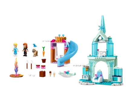 Klocki Lego Disney 43238 Lodowy zamek Elzy, 163 elementy, wysoka jakość, idealne dla wielbicielek bajki 4+