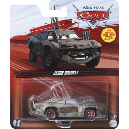 Disney Pixar Cars Auta, resorak samochodzik Jason Roadkey, metalowe nadwozie