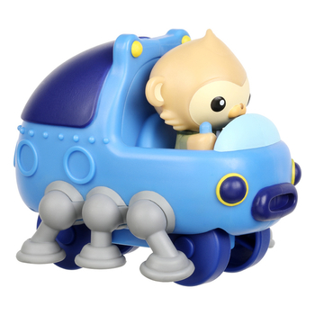 Oktonauci, Mały pojazd małpka Paani, seria Octo-Racers, kółeczka do sprawnego poruszania, solidny plastik, oryginalna zabawka z bajki, wiek dziecka 3+