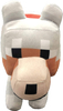 Minecraft, Maskotka pluszowa Wilk, dł. 30 cm, oryginalny pluszak z gry, wiek 0+ 