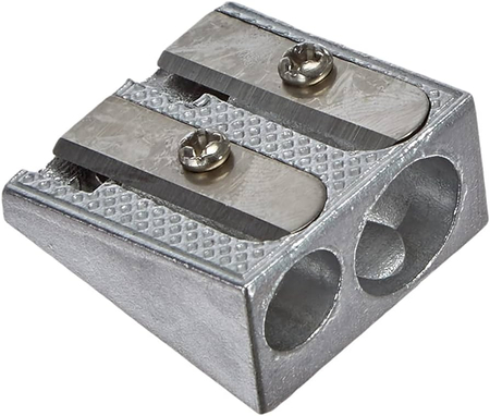 Temperówka metalowa podwójna, Herlitz