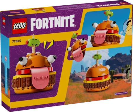 Klocki Lego Fortnite 77070 Durrr Burgerownia, 193 elementy, oryginalne klocki z gry Fortnite, idealne dla graczy 9+
