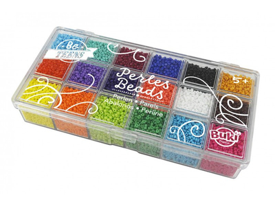 Buki Be Teens, Pudełko z koralikami, Nieprzeźroczyste perełki, PE011, wysoka jakość, francuska marka, zabawka kreatywna dla dziewczynek w wieku 5+