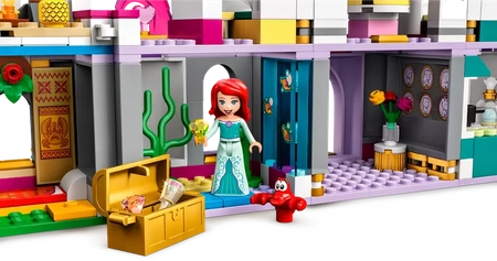 Klocki Lego Disney 43205  Zamek wspaniałych przygód, Księżniczki Disneya, 698 elementów, wysoka jakość, idealne dla dziewczynki 6+