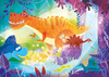 Dinozaury: Puzzle z dinozaurami 2 x 20 el. Clementoni