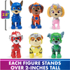 Spin Master, Psi Patrol Film 2, Paw Patrol Mighty Movie, zestaw figurki, 6 figurek piesków z bajki, zestaw prezentowy