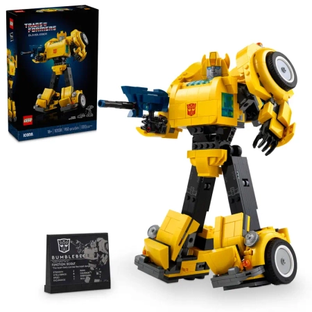 Klocki Lego Icons 10338 Bumblebee, 950 elementów, oryginalne klocki, idealne dla kolekcjonerów