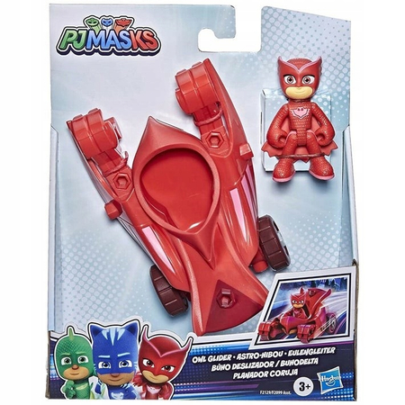 Figurka Sowella z Pojazdem – PJ Masks (Pidżamersi) | Hasbro, Licencja, 3+