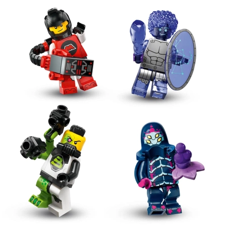Klocki Lego Minifigures 71046 Kosmos, jedna mini figurka w zestawie, 26 seria, 12 różnych figurek do zebrania, zabawka dla dzieci w wieku 5 lat+