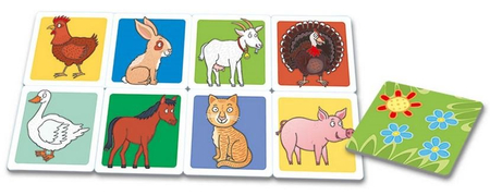 Dino, Gra pamięciowa dla dzieci Memory Pexeso Baby Zwierzątka