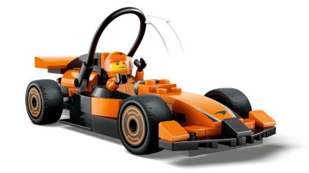 Klocki Lego City 60442 F1 Kierowca i bolid McLaren, 86 elementów, wiek dziecka 6+