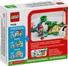 Klocki Lego Super Mario 71428 Niezwykły las Yoshiego — zestaw rozszerzający, 107 elementów, 2 figurki Różowy i żółty Yoshi, klocki oryginalne, dla sześciolatków