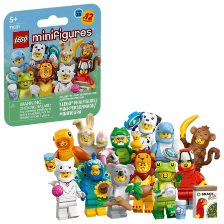 Klocki Lego Minifigures 71051 Zwierzęta, seria 28, figurka Złota rybka 3, oryginalne klocki, nowość 2026