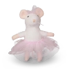 Mysi Domek, maskotka Ella baletnica 12 cm, z bajki, oryginalna zabawka, wiek dziecka 3+