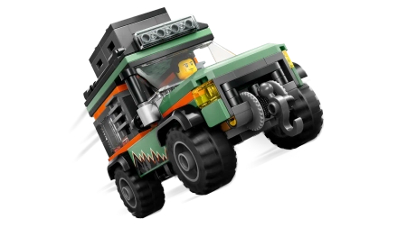 Klocki Lego City 60447 Górska ciężarówka terenowa 4x4, 221 el., oryginalne klocki