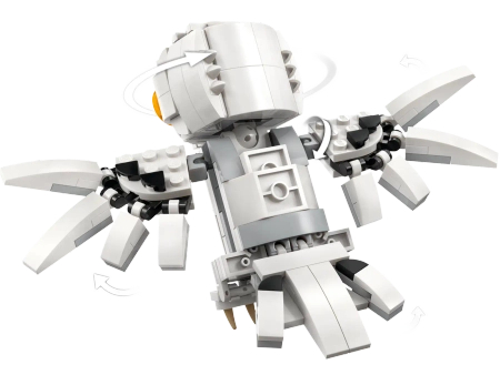 Klocki Lego Harry Potter 76425 Sowa Hedwiga z wizytą na ul. Privet Drive 4, 337 elementów, znana i lubiana postać z filmów o Harrym, oryginalne klocki, pomysł na prezent, wiek dziecka 7+