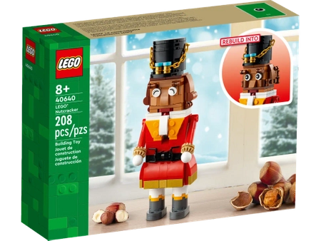 Klocki Lego 40640 Dziadek do orzechów LEGO, 208 elementów, oryginalne klocki, wiek dziecka 8+