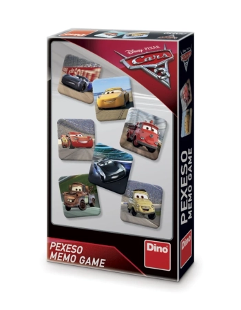 Disney Pixar, Auta Cars, Gra pamięciowa dla dzieci Memory Pexeso