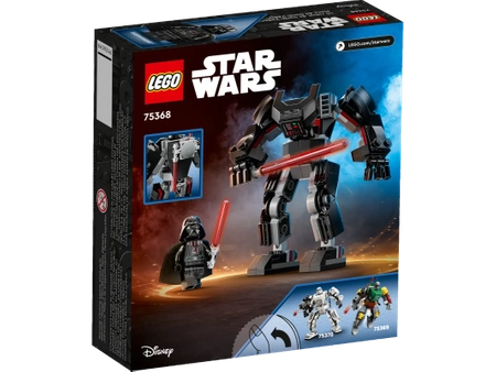 Klocki Lego Star Wars 75368 Mech Dartha Vadera, 139 elementów, figurka lorda Vadera i mech, oryginalne klocki, szybka dostawa, dla sześciolatków