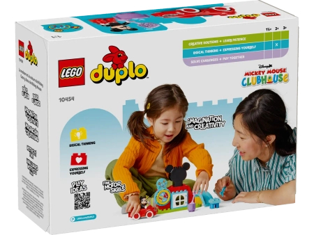 Klocki Lego Duplo 10454 Klub przyjaciół Myszki Miki i samochód, 27 el., dla najmłodszych dzieci w wieku 2 lata o więcej