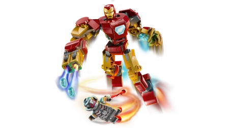 Klocki Lego Marvel Super Heroes 76307 Mech Iron Mana kontra Ultron, 101 el. w tym 2 minifigurki 
