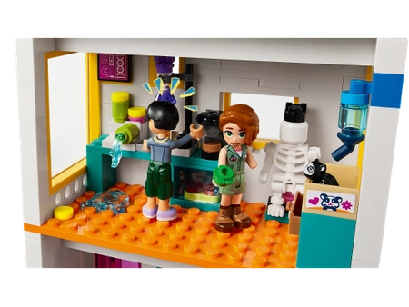 Klocki Lego Friends 41731 Międzynarodowa szkoła w Heartlake, 985 elementów, oryginalny duży zestaw, 5 mini laleczek, budynek szkoły z klasami, idealny pomysł na prezent dla dziewczynek w wieku 8 lat+