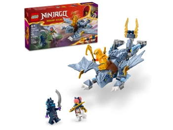 Klocki Lego Ninjago 71810 Smoczątko Riyu, 132 elementów, smok i 3 mini figurki, najwyższa jakość oryginalnych klocków, fajny prezent dla chłopca, wiek dziecka 6+